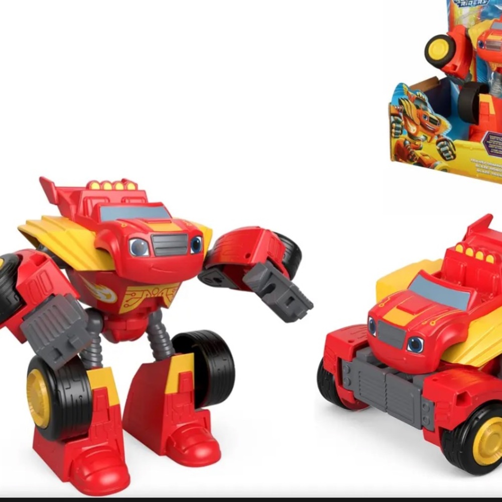 DISO Blaze & the Monster Machines Transforming Robot Rider